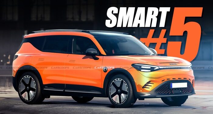 2025 Smart #5 EV: This Is What The Production SUV Will Look Like ...