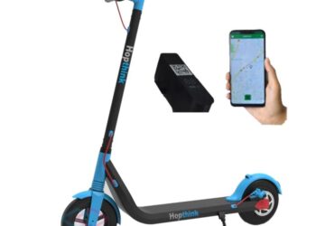GPS Tracker Sharing Electric Scooter Scan to Ride APP Controlled Lock ...