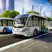 Futuristic Urban Electric Buses the Future of Public Transportation ...
